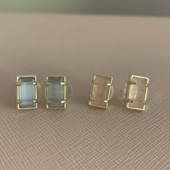 Kendra Scott Paola Gold Plated Earrings - Picture 2 of 8